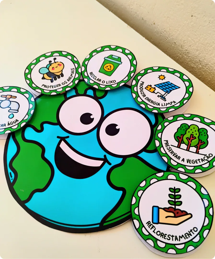 LUVA MEIO AMBIENTE - EDUCAÇÃO INFANTIL — imagem 2