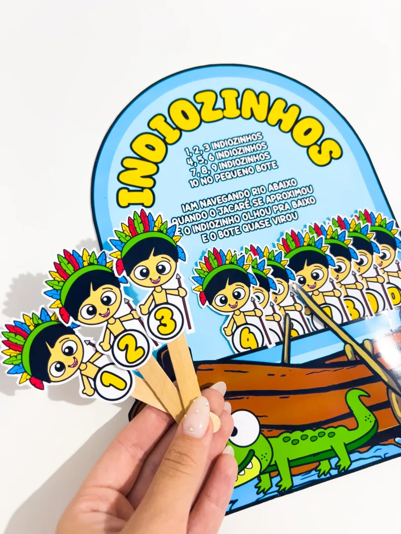 LUVA MUSICAL INDIOZINHOS – Dia dos povos Indígenas — imagem 2