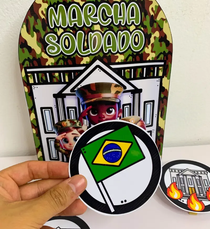 Luva Musical - Marcha Soldado — imagem 2