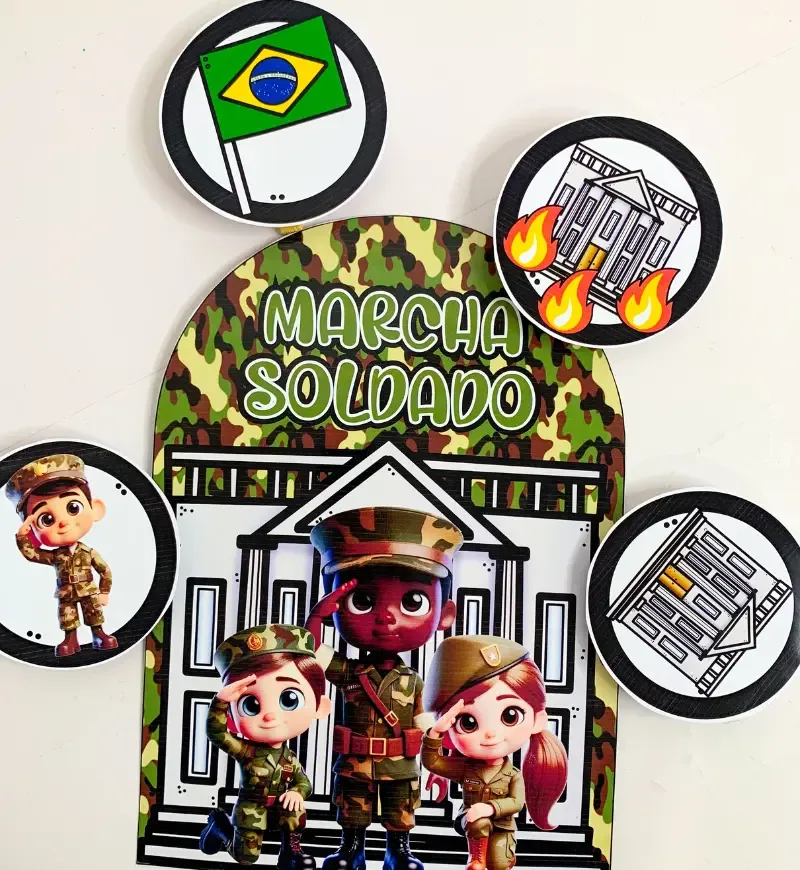 Luva Musical - Marcha Soldado — imagem 4