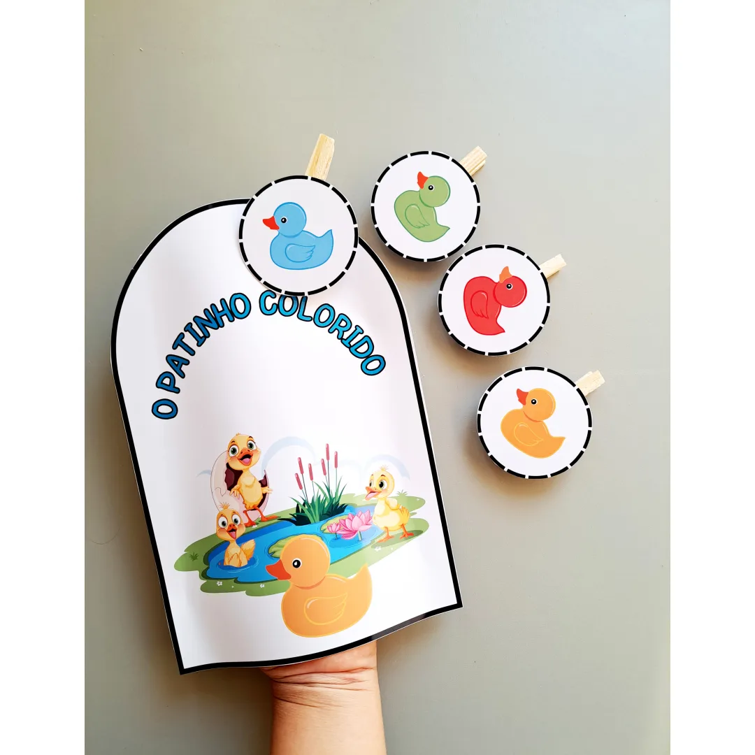 Luva Musical – os 5 Patinhos para Educação Infantil em PDF — imagem 3