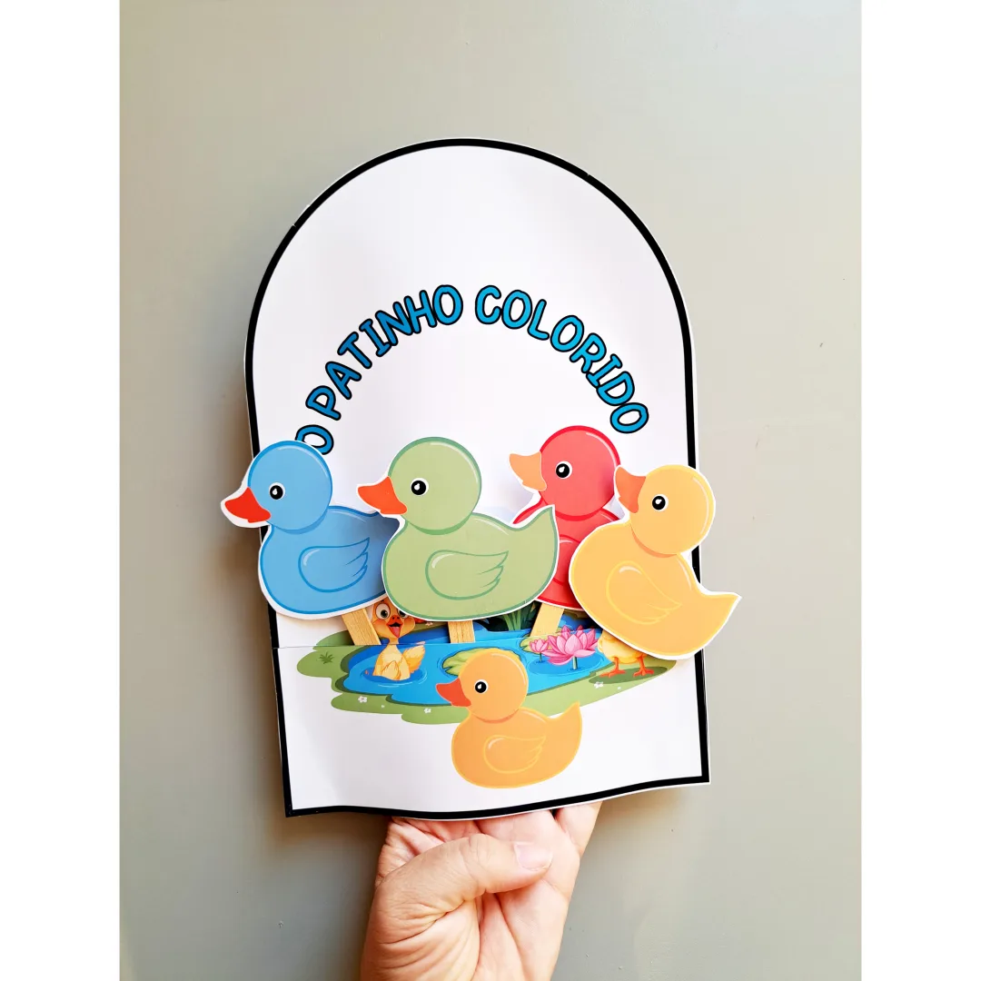 Luva Musical – os 5 Patinhos para Educação Infantil em PDF — imagem 4