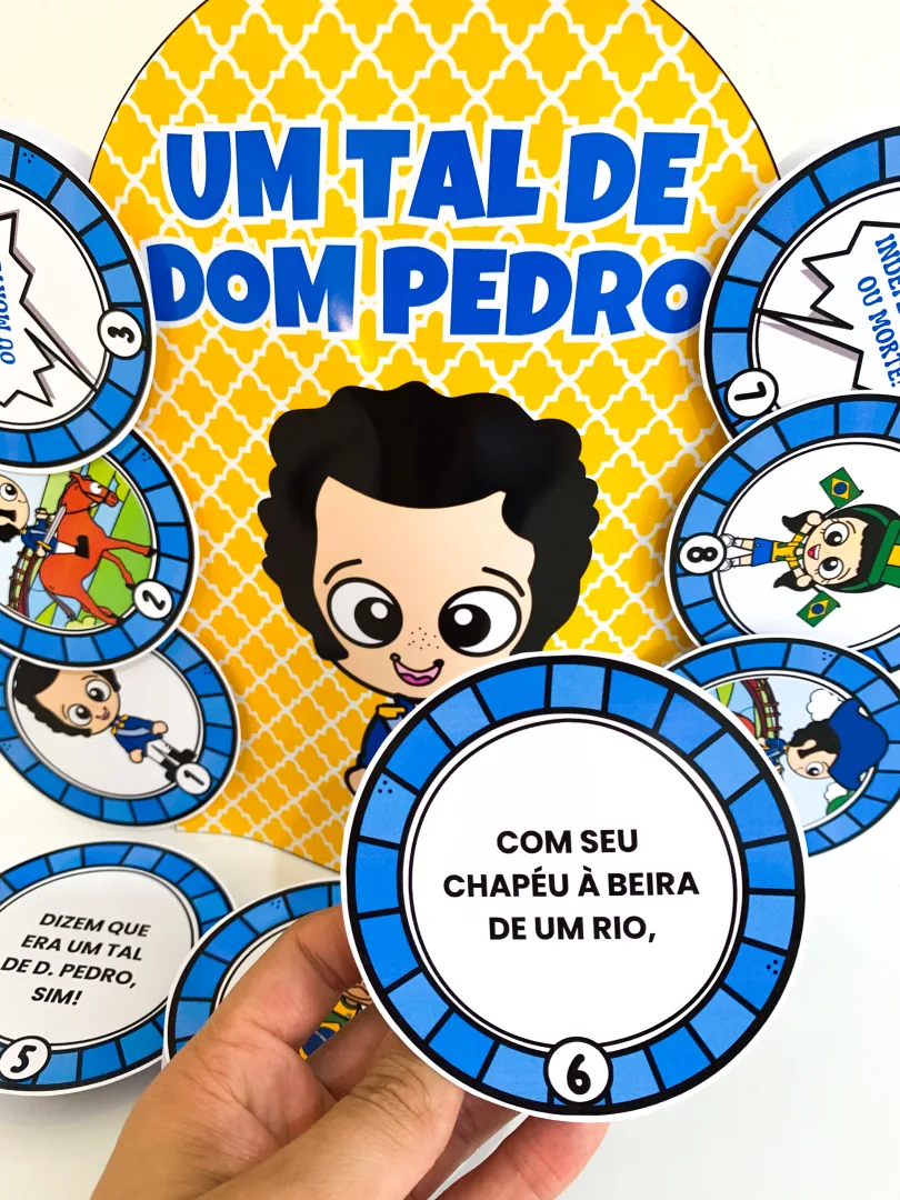 Luva Musical “Um Tal de Dom Pedro” — imagem 3