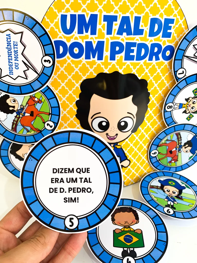 Luva musical “Um tal de Dom Pedro” - Independência do Brasil — imagem 2
