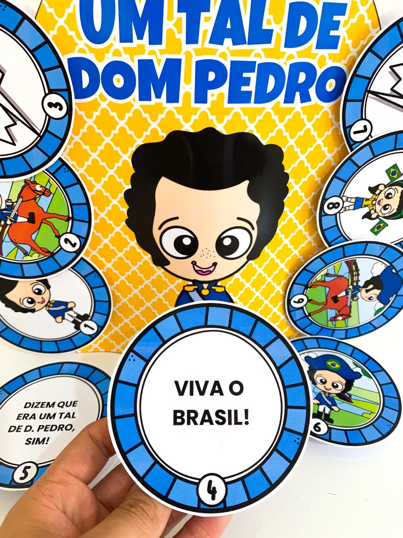 Luva musical “Um tal de Dom Pedro” - Independência do Brasil — imagem 3