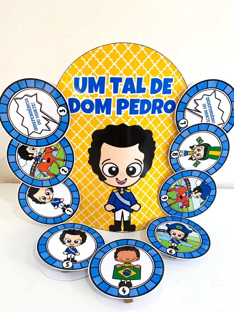 Luva musical “Um tal de Dom Pedro” - Independência do Brasil — imagem 6