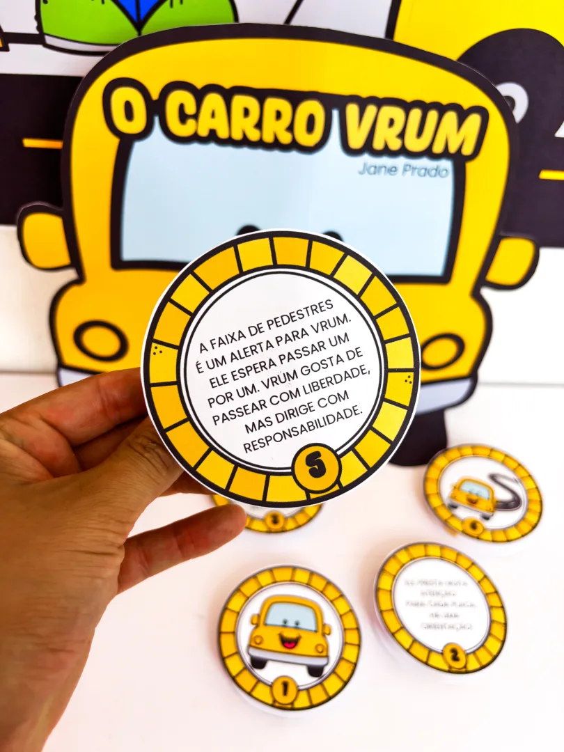 Luva: O Carro Vrum - Recurso Lúdico para a Semana do Trânsito — imagem 4