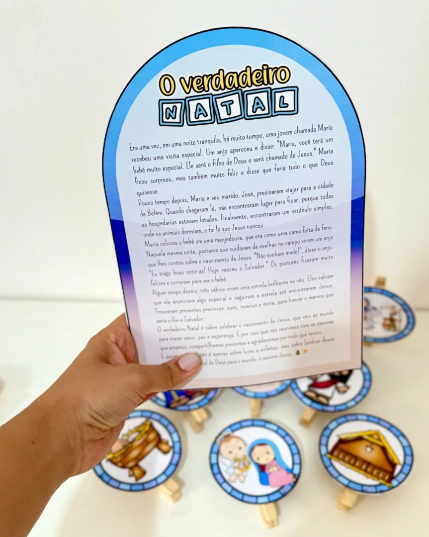 Luva história o Verdadeiro Natal - Educação Infantil - PDF — imagem 5