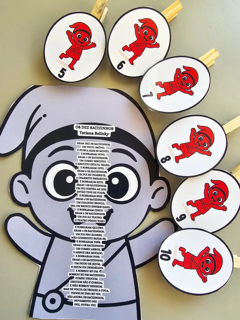 Luva os 10 Sacizinhos  — imagem 2