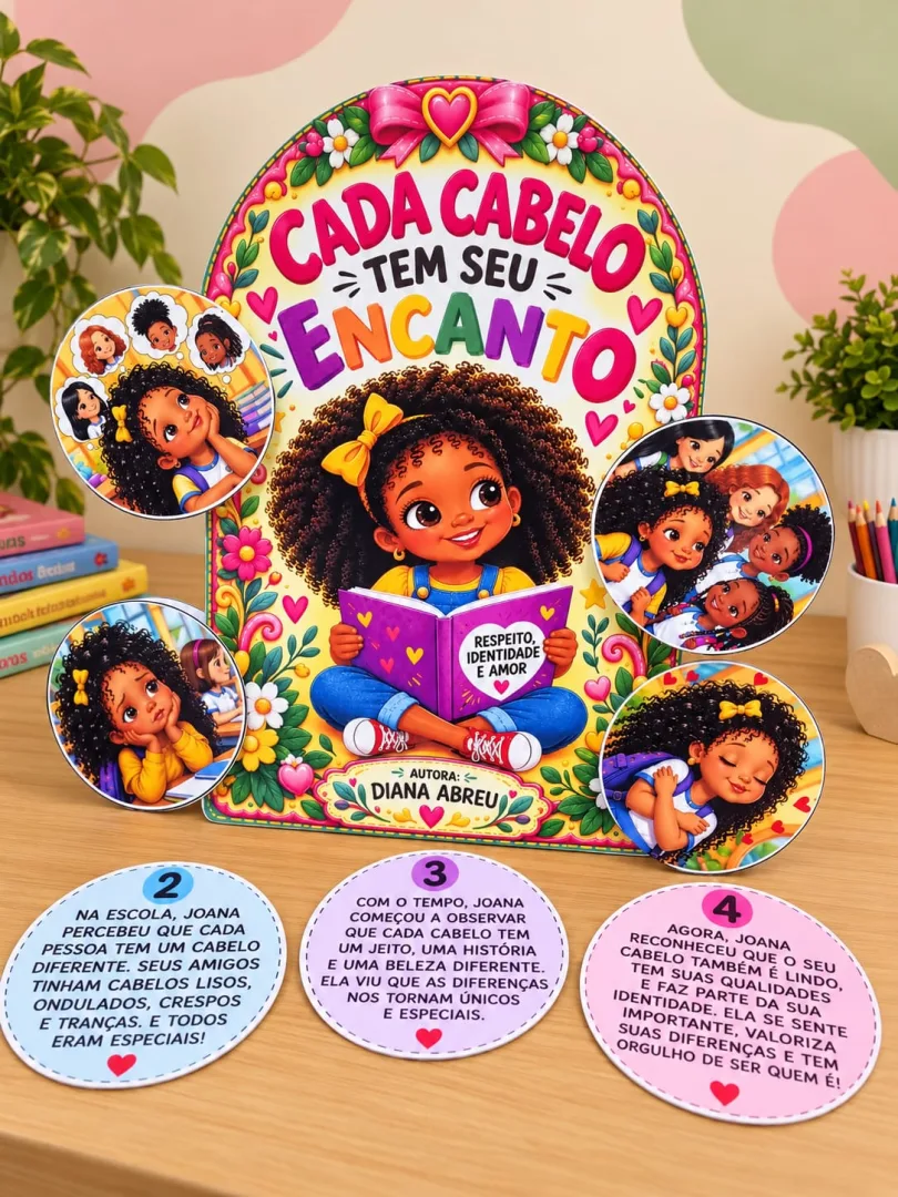 Luva Pedagógica - Cada Cabelo Tem Seu Encanto - PDF — imagem 2