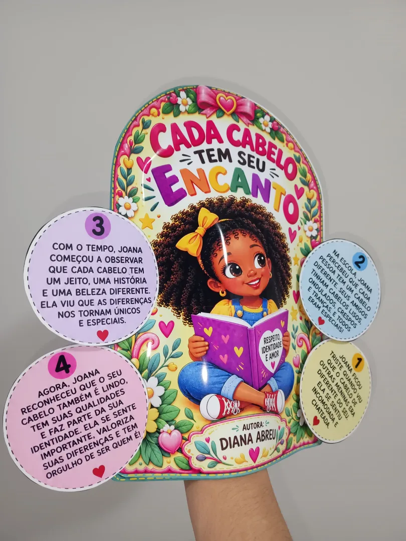 Luva Pedagógica - Cada Cabelo Tem Seu Encanto - PDF — imagem 3