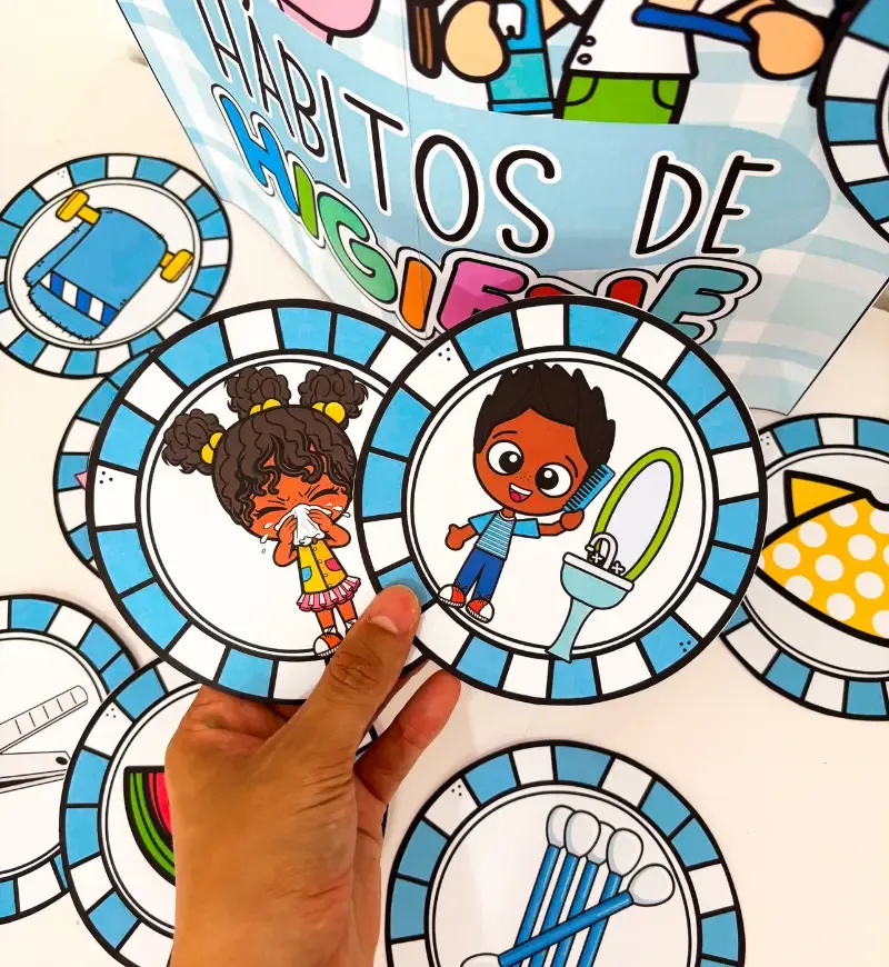 Luva Pedagógica Hábitos de Higiene PDF Educação Infantil  — imagem 3