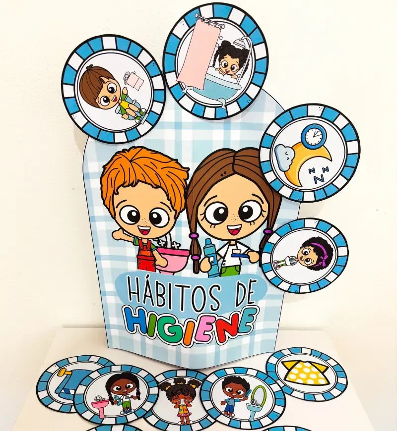 Luva Pedagógica Hábitos de Higiene PDF Educação Infantil  — imagem 6