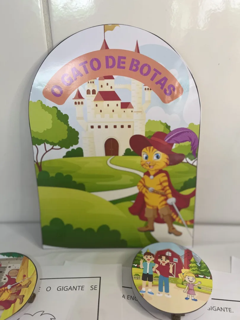 LUVA PEDAGÓGICA / HISTÓRIA NA LUVA: O GATO DE BOTAS + SEQUÊNCIA DIDÁTICA COMPLETA — imagem 4