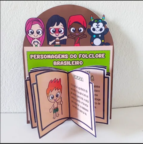 LUVA PEDAGÓGICA / HISTÓRIA NA LUVA: PERSONAGENS DO FOLCLORE — imagem 2