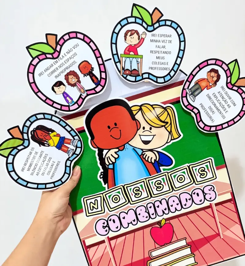Luva Pedagógica - Nossos Combinados — imagem 2