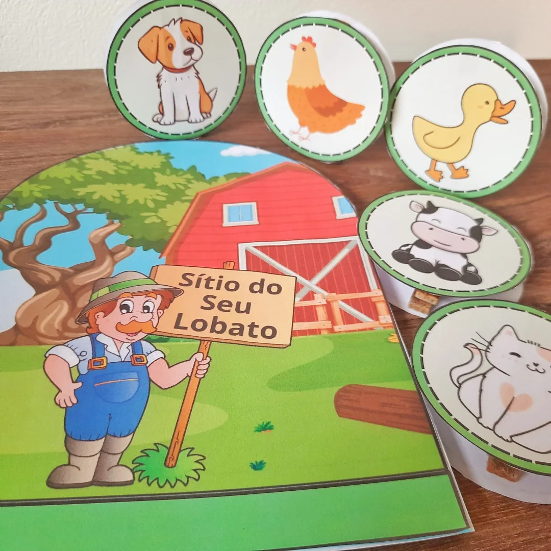 Luva Sítio do Seu Lobato + Atividade Interativa em PDF — imagem 5