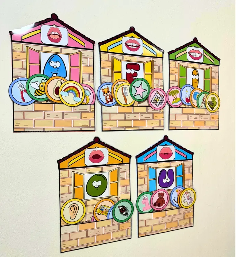 Luvas Casinha das Vogais — imagem 2