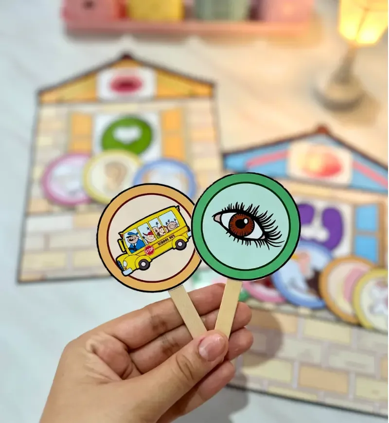 Luvas Casinha das Vogais — imagem 3