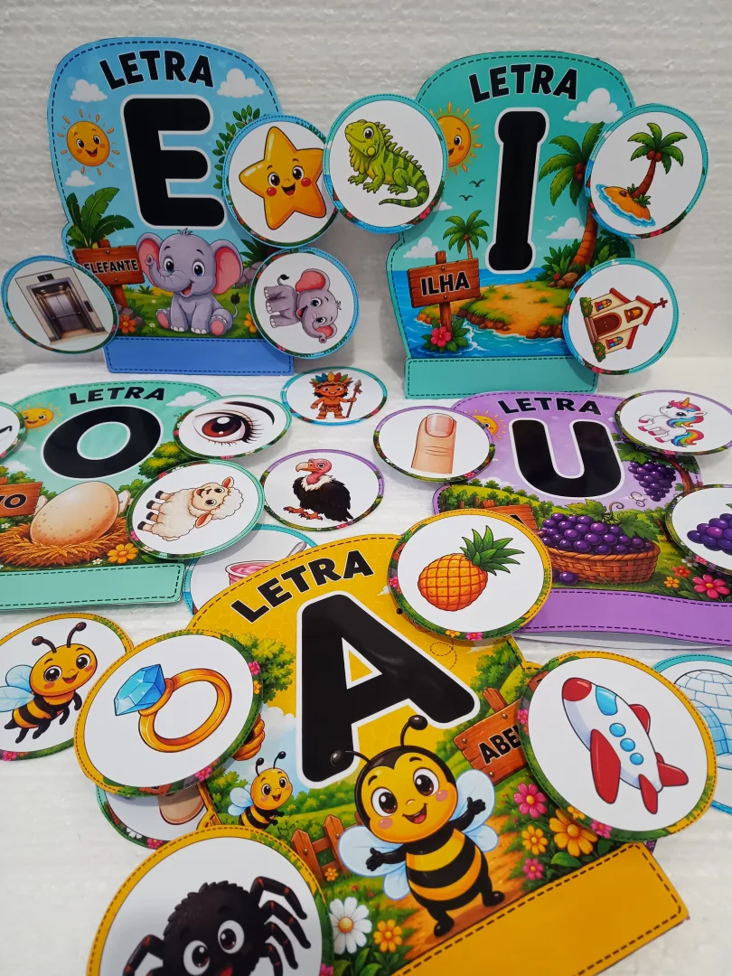 LUVAS DAS VOGAIS - Educação Infantil - PDF — imagem 3