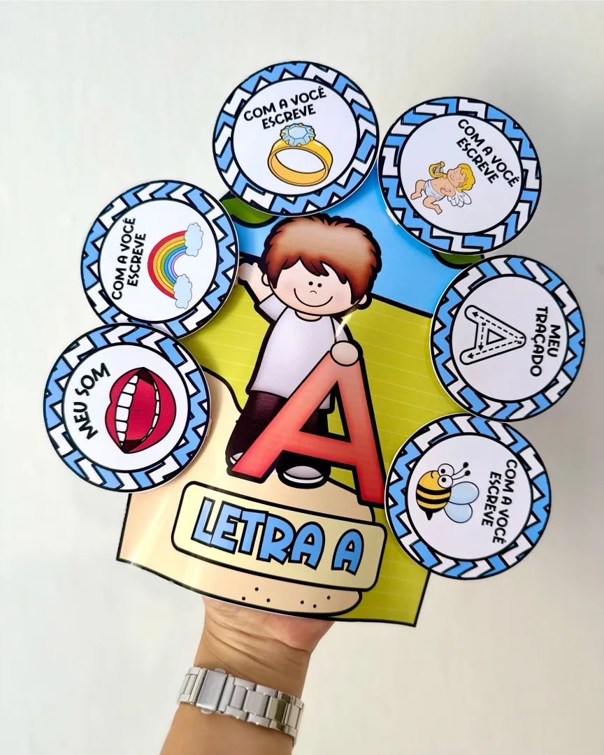 Luvas do Alfabeto em PDF: Recurso Lúdico para Educação Infantil — imagem 5