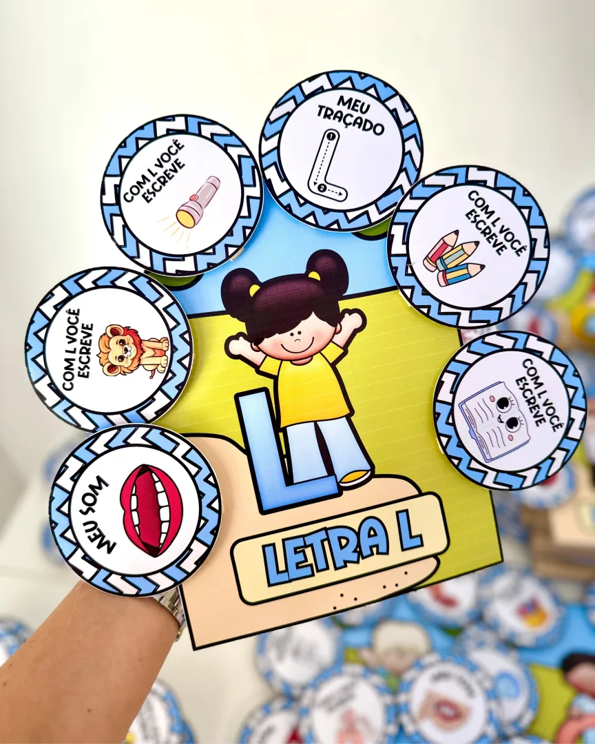 Luvas do Alfabeto em PDF: Recurso Lúdico para Educação Infantil — imagem 3
