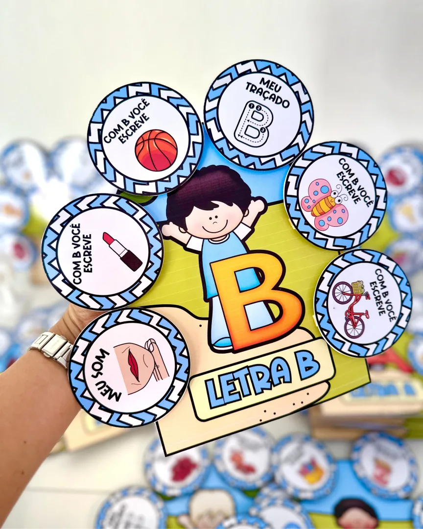 Luvas do Alfabeto em PDF: Recurso Lúdico para Educação Infantil — imagem 4