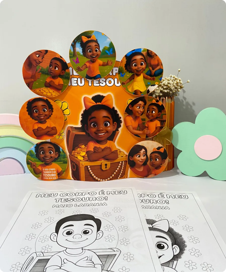 MAIO LARANJA - LUVA DE HISTÓRIAS — imagem 2