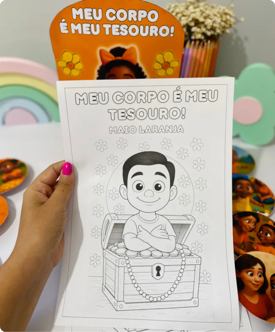 MAIO LARANJA - LUVA DE HISTÓRIAS — imagem 6