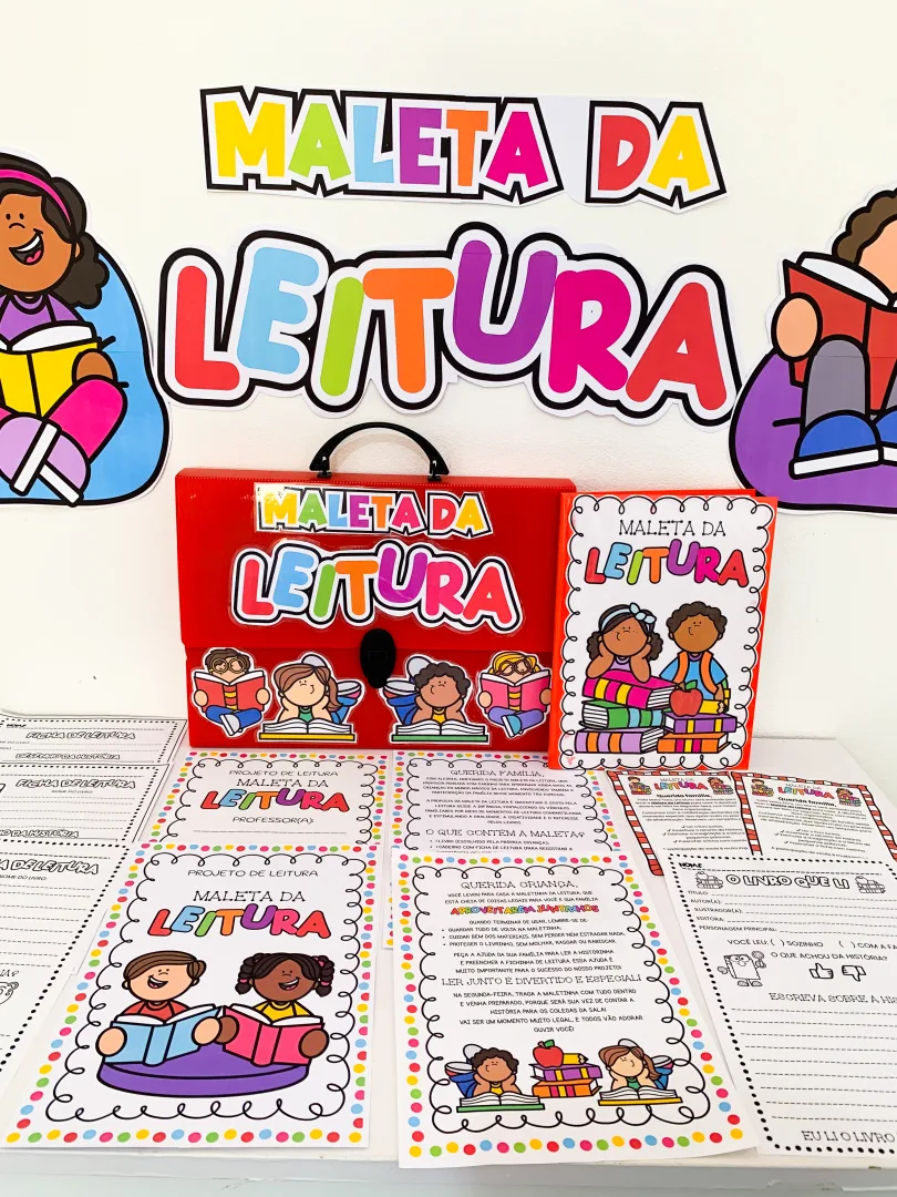 Maleta da Leitura Pronta para Imprimir - Kit com Painel, Capas e Fichas Otimizadas — imagem 6