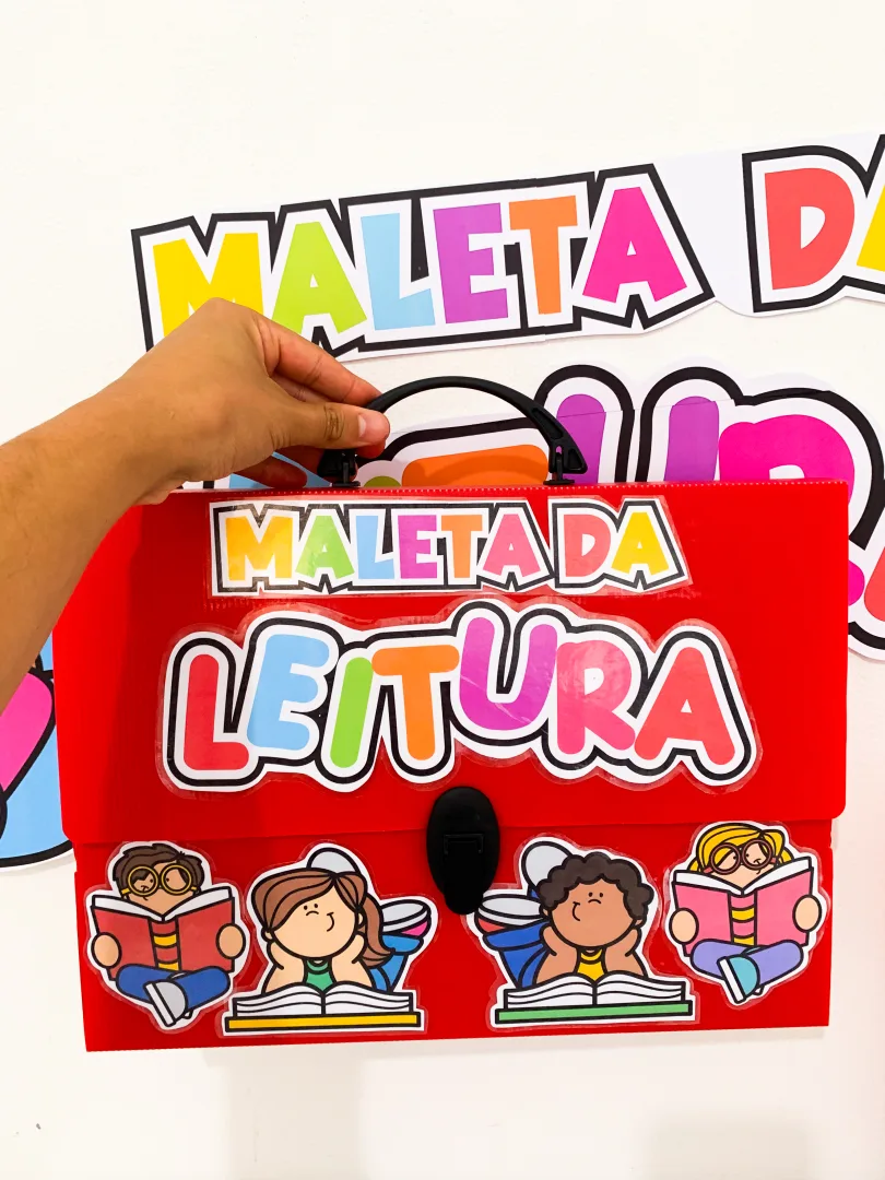 Maleta da Leitura Pronta para Imprimir - Kit com Painel, Capas e Fichas Otimizadas — imagem 3