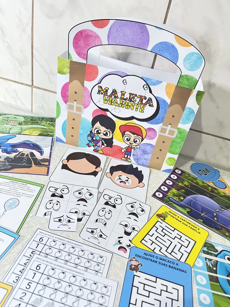 Maleta Educação Especial e Inclusiva  — imagem 5
