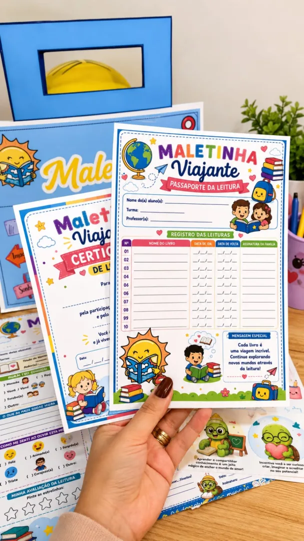 MALETINHA VIAJANTE DA LEITURA — imagem 2