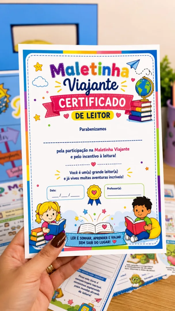 MALETINHA VIAJANTE DA LEITURA — imagem 4