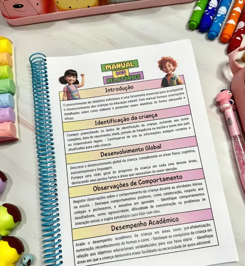 Manual dos Relatórios (Maternal e Pré-Escola) em PDF — imagem 2