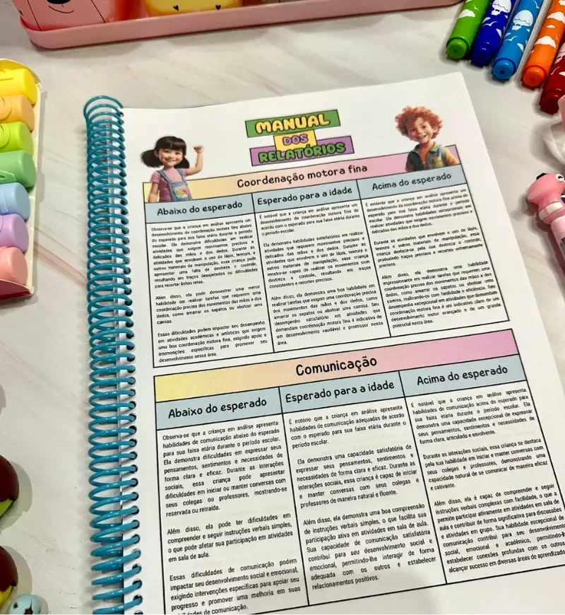 Manual dos Relatórios (Maternal e Pré-Escola) em PDF — imagem 5
