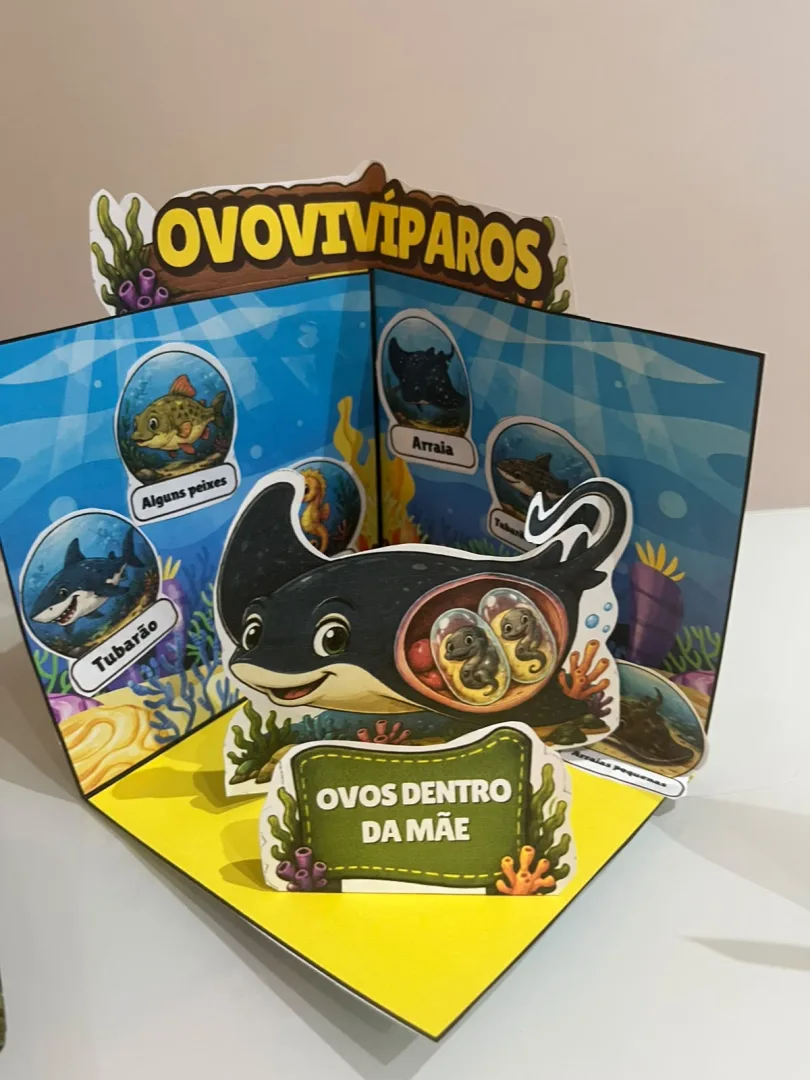 MAQUETES INTERATIVAS – TIPOS DE REPRODUÇÃO DOS ANIMAIS — imagem 2