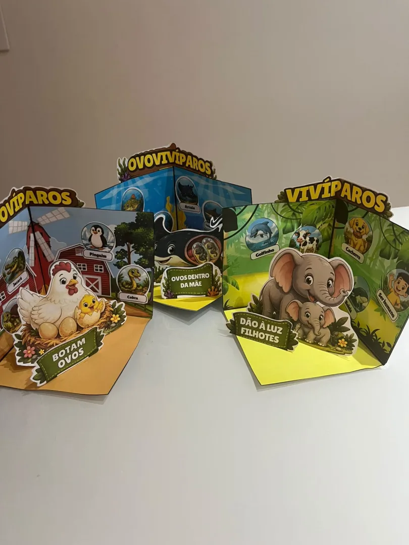 MAQUETES INTERATIVAS — TIPOS DE REPRODUÇÃO DOS ANIMAIS — imagem 4