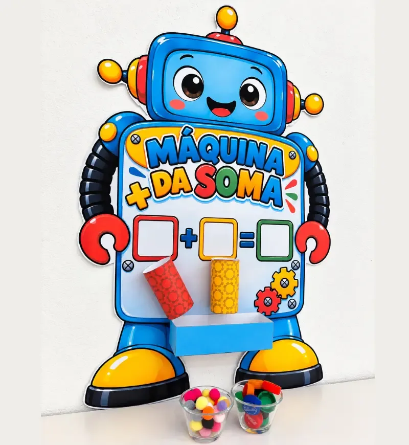 Máquina da Soma - Atividades de Adição para Educação Infantil - PDF — imagem 3