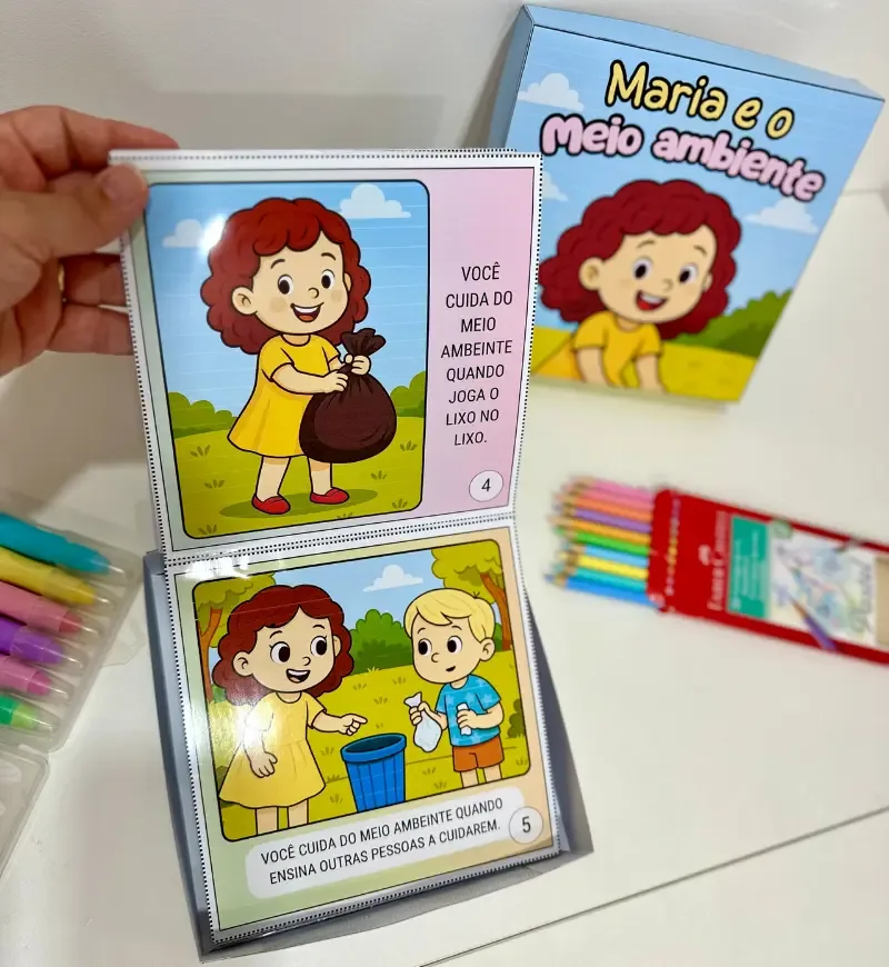 Maria e o Meio Ambiente - História na Caixa — imagem 5