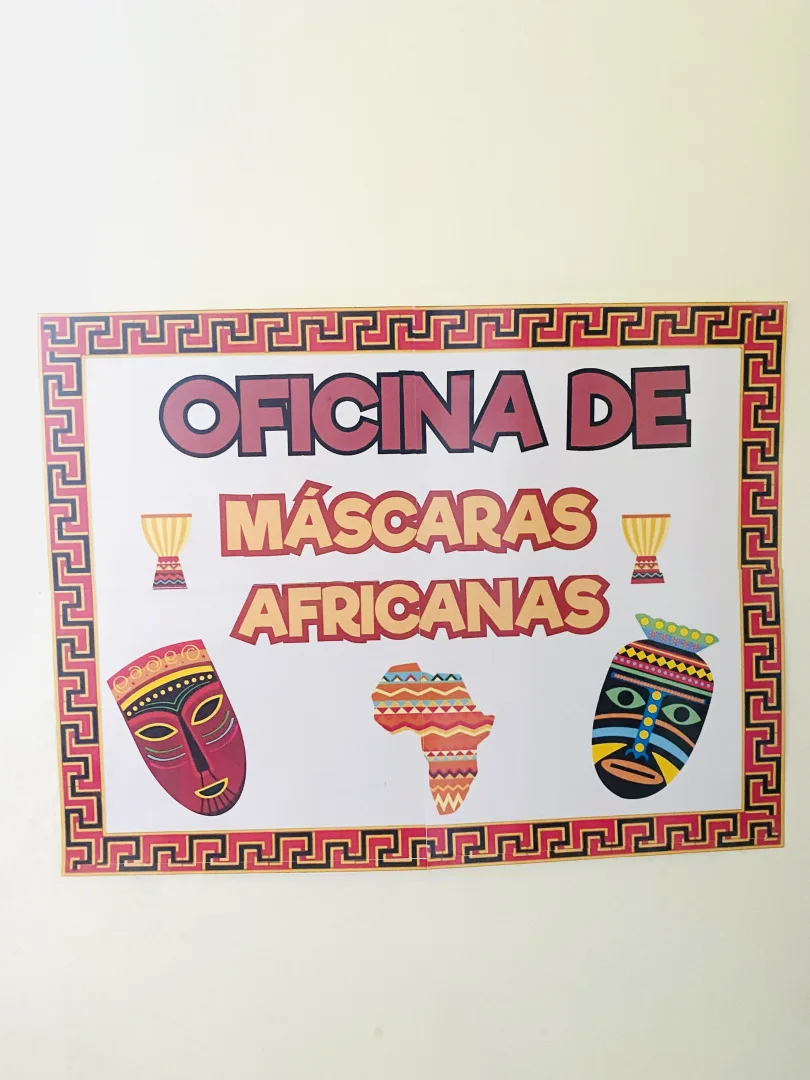  Máscaras Africanas para Colorir na Educação Infantil — imagem 5