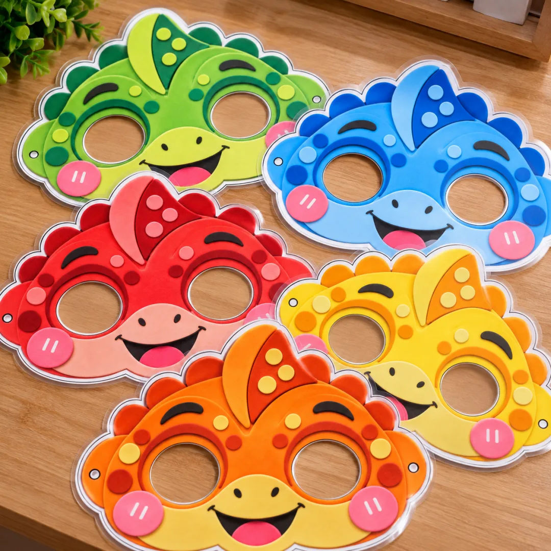 Máscaras Bom Dia Todas As Cores - Educação Infantil - Lembrancinhas - Arquivo Digital — imagem 4