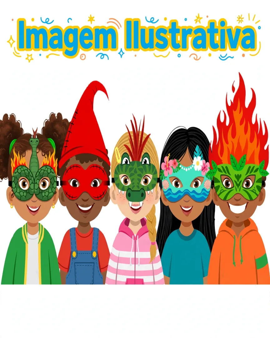 Máscaras do Folclore - Educação Infantil - PDF — imagem 2
