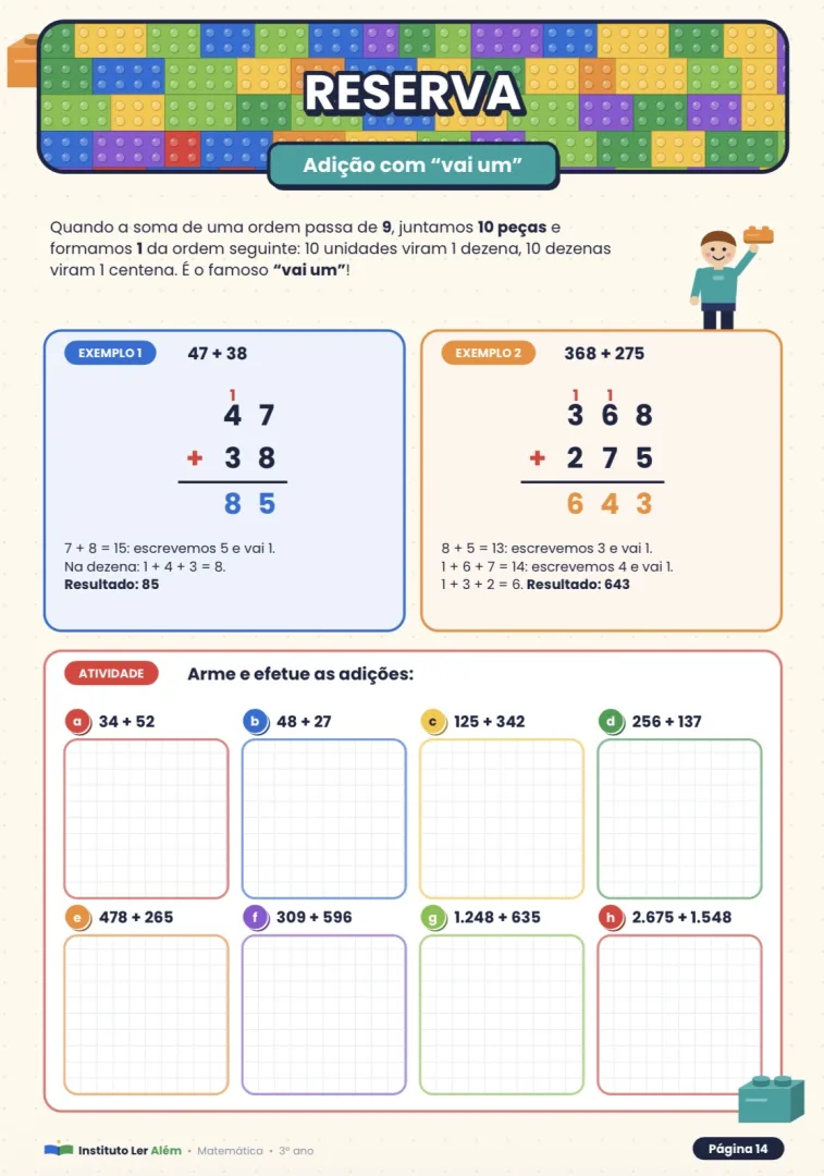 Material de Adição - Matemática - 1º ano - PDF com 20 páginas — imagem 5