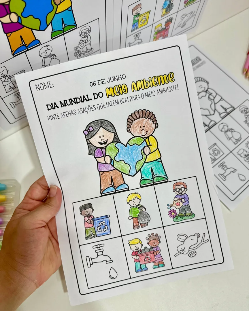 Meio Ambiente - Colorindo — imagem 2
