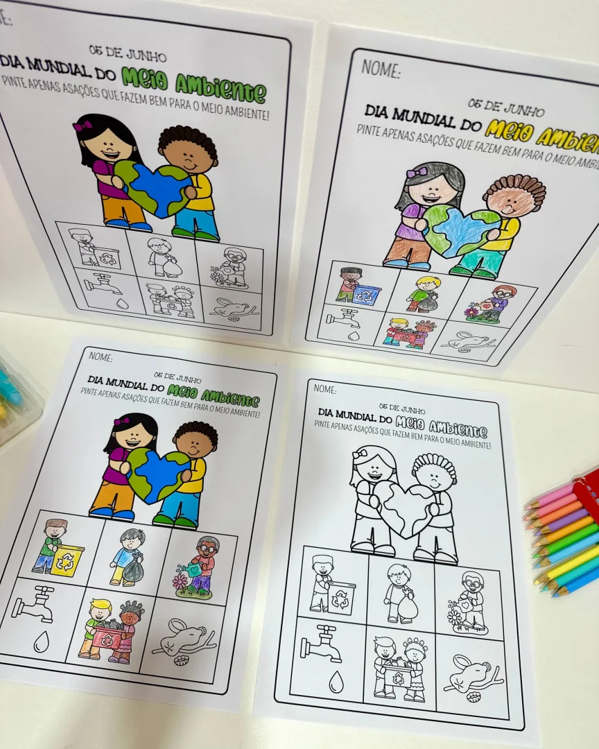 Meio Ambiente - Colorindo — imagem 3