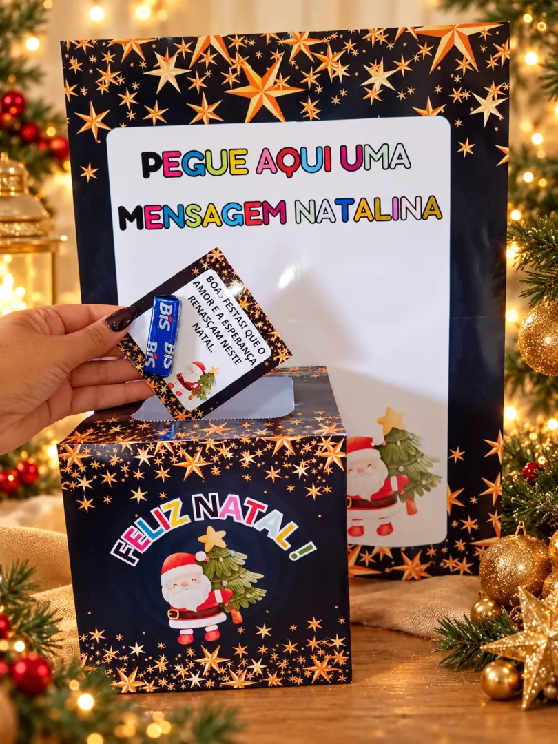 Caixa Mensagens Natalinas - Educação Infantil - PDF — imagem 2