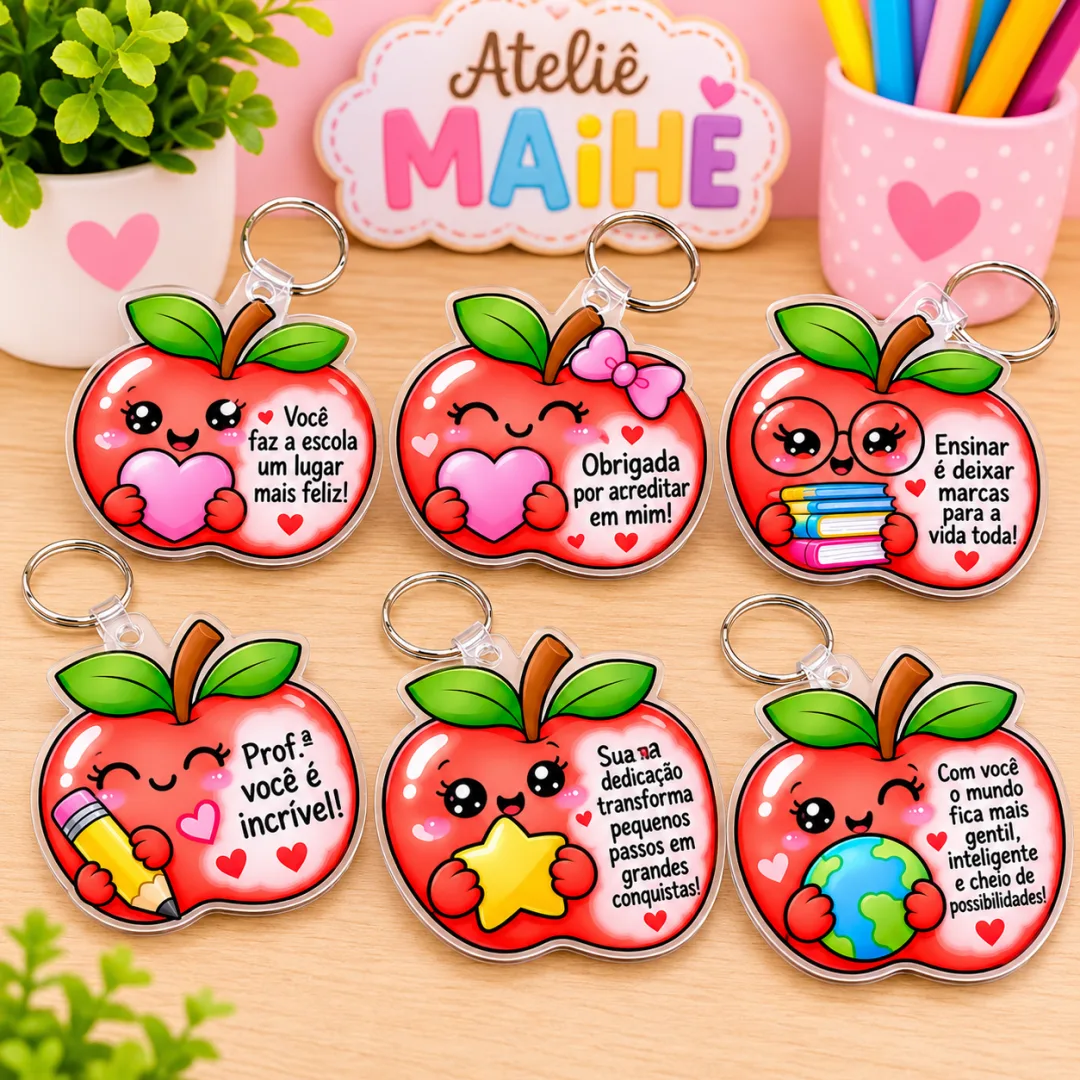 Mensagens Para Os Professores — Kit 60 Modelos - Educação Infantil - Arquivo Digital — imagem 3