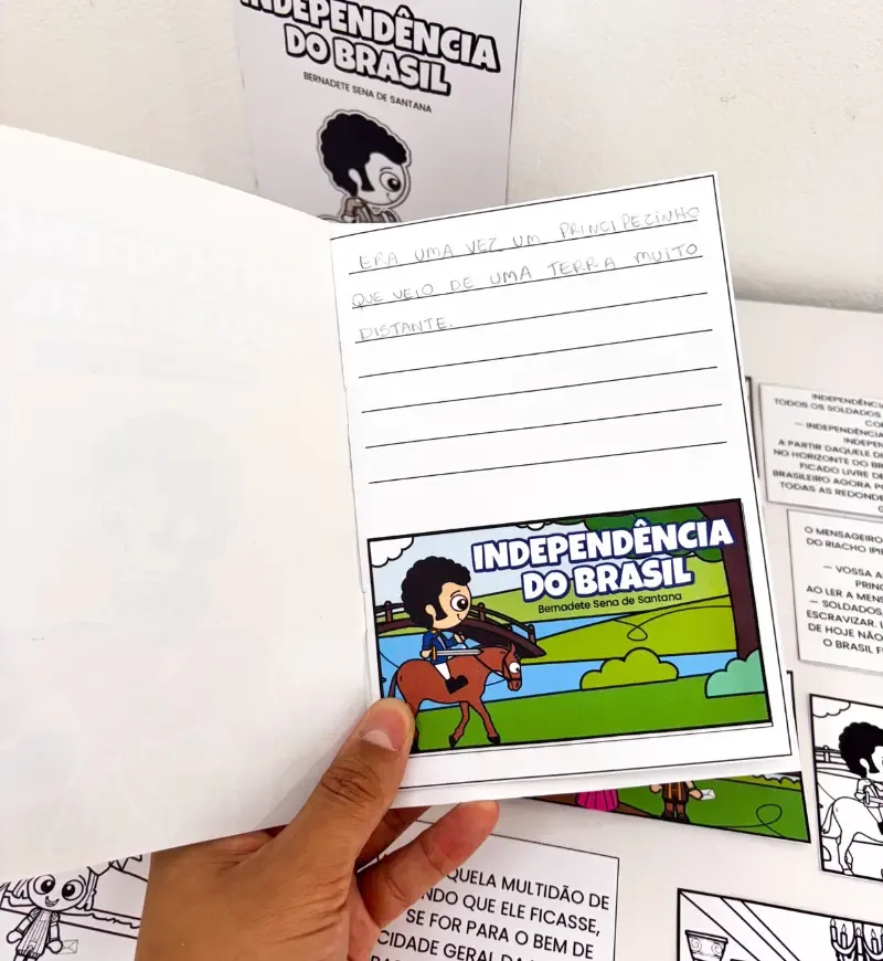 Meu Livrinho da Independência do Brasil | 7 de Setembro — imagem 5