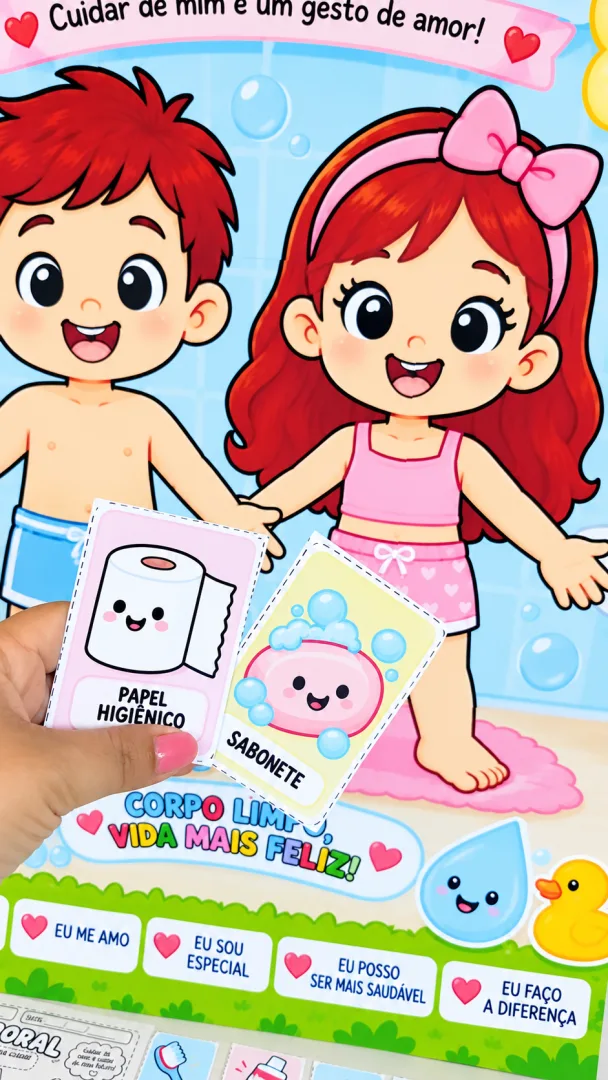 Meus Bonequinhos Da Higiene – Kit Completo para Educação Infantil Em PDF! — imagem 5